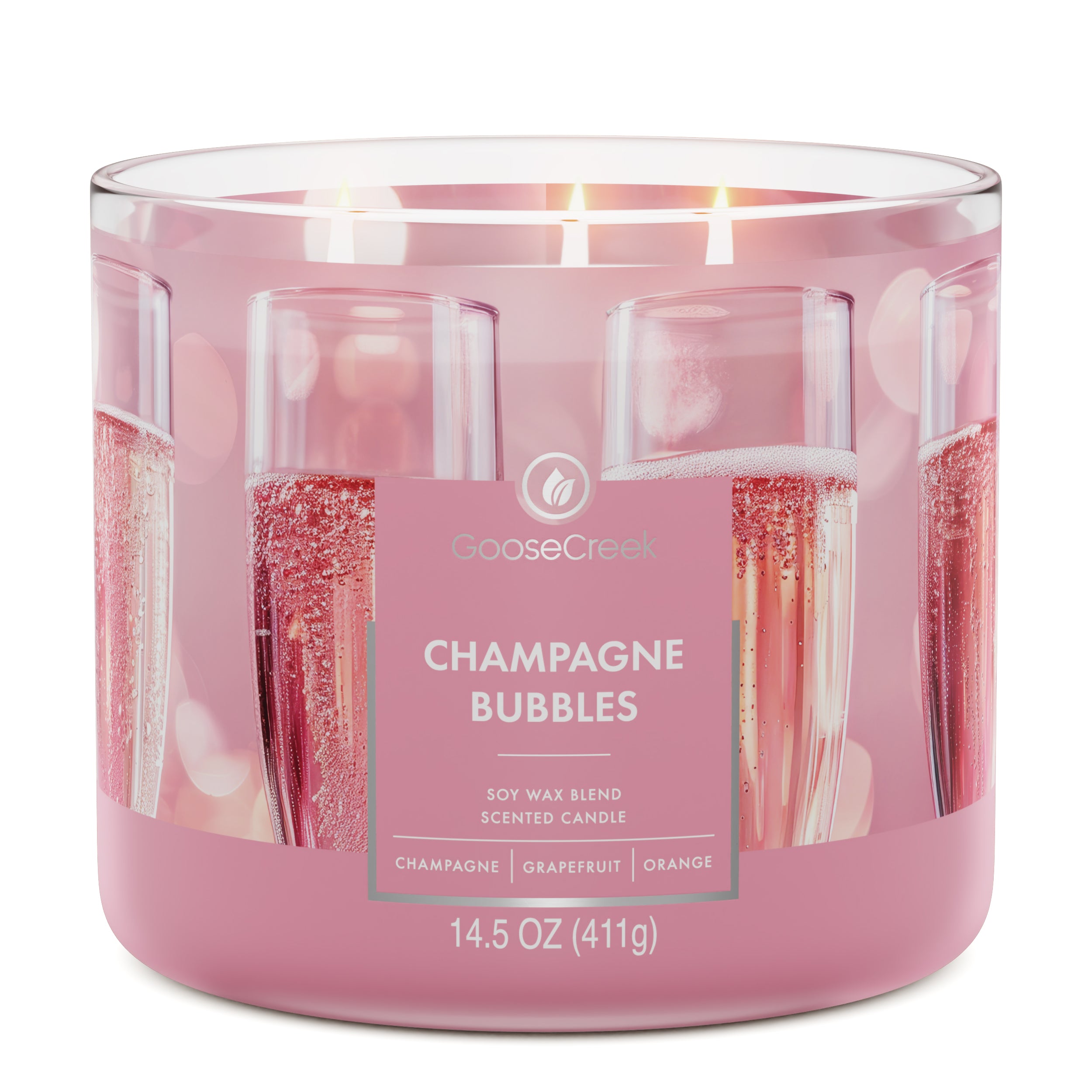 Champagne Bubbles 3-Wick Candle
