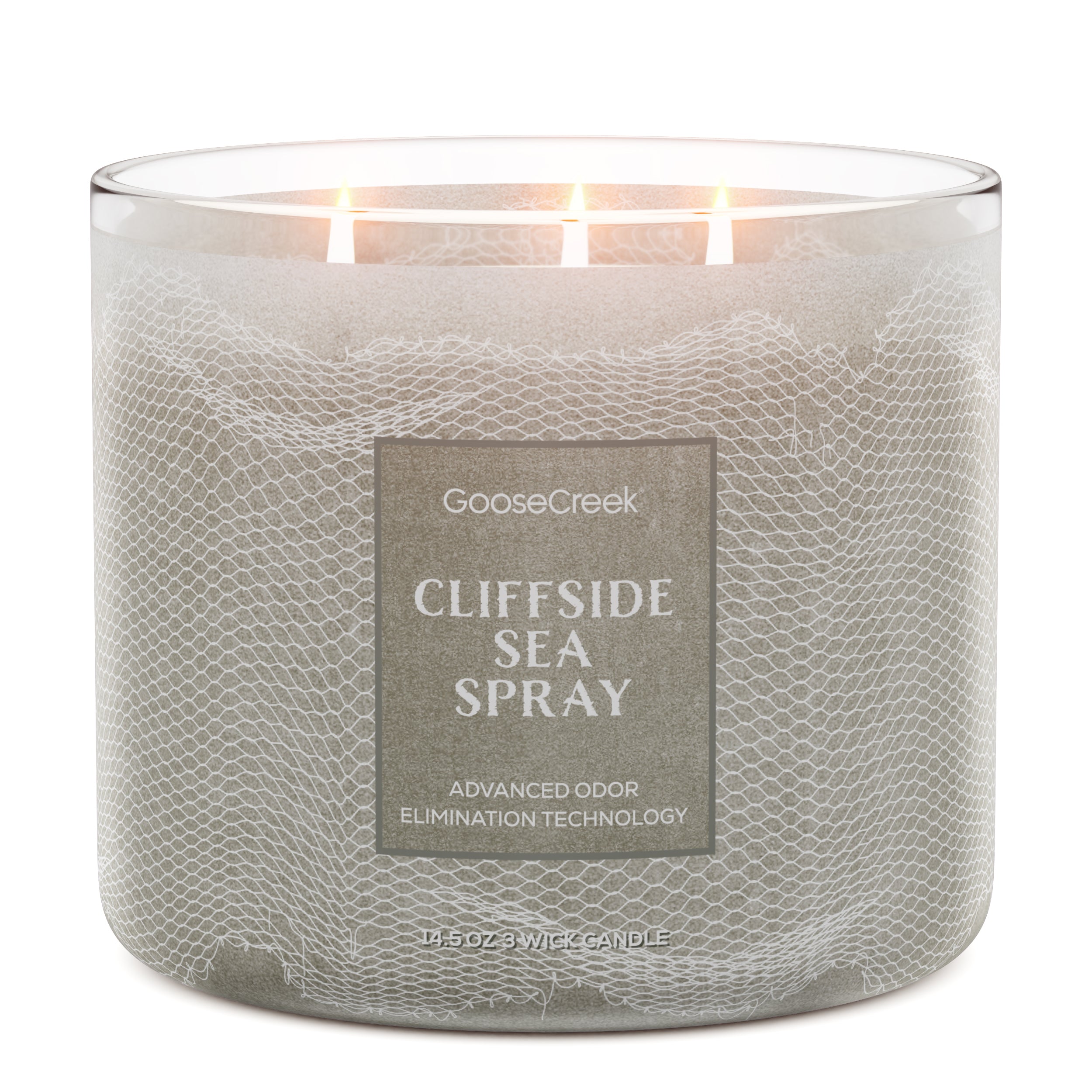 Cliffside Sea Spray Odor Eliminating 3-Wick Candle